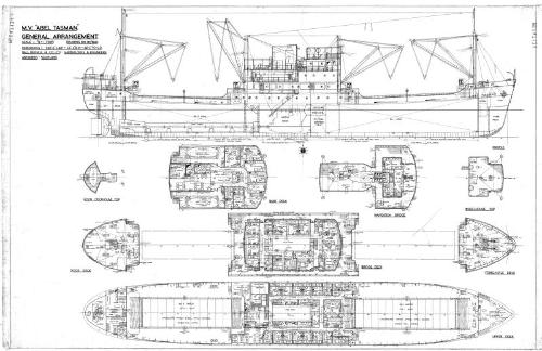 Abel Tasman (860) General Arrangement Plan