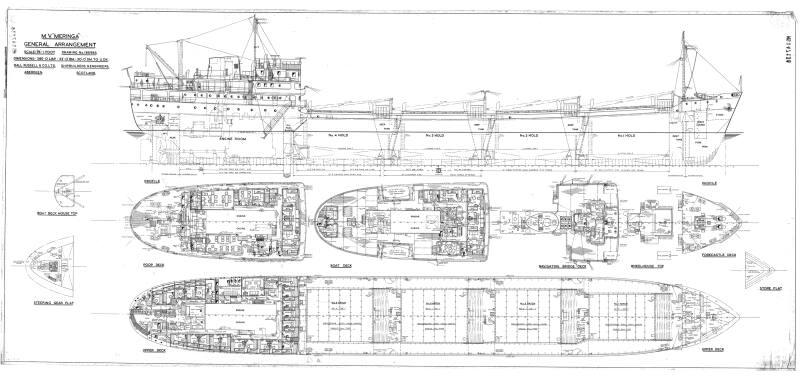 Meringa (865) General Arrangement Plan