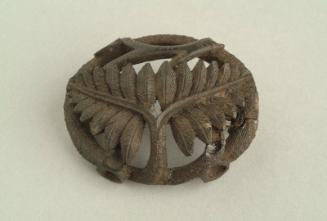 Bog Oak Mourning Brooch