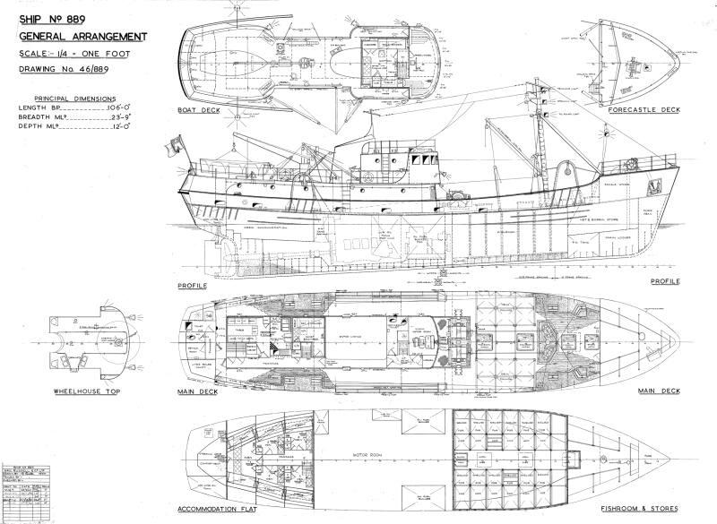 Glengairn (889) General Arrangement Plan