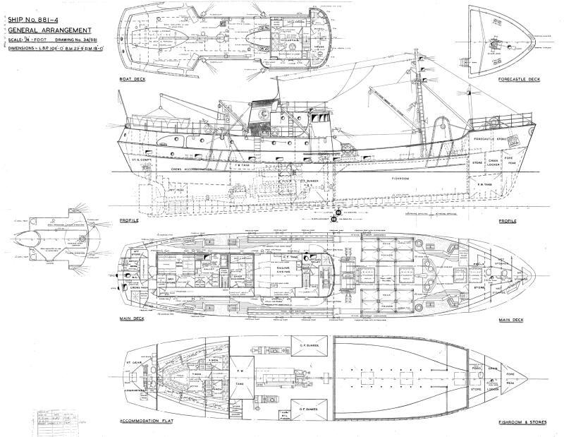 Granton Merlin (886) General Arrangement Plan