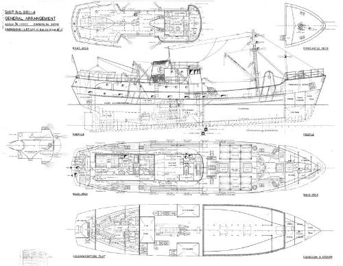 Granton Merlin (886) General Arrangement Plan