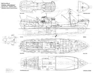 Granton Merlin (886) General Arrangement Plan