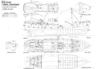 Admiral Hawke (893) General Arrangement Plan