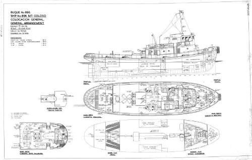 Coloso (896) General Arrangement Plan