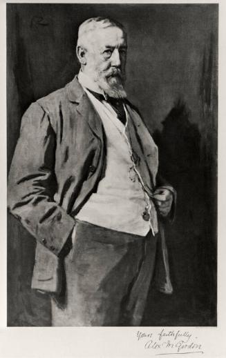 Portrait of Sir Alex. M. Gordon