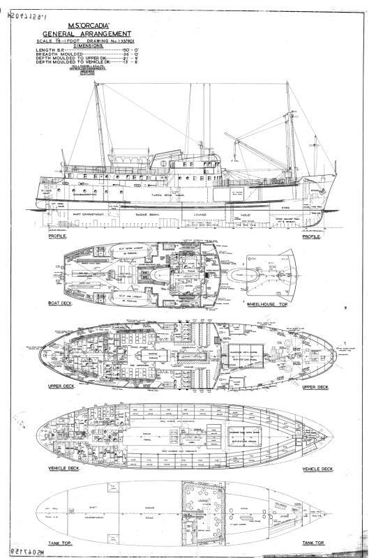 Orcadia (901) General Arrangement Plan