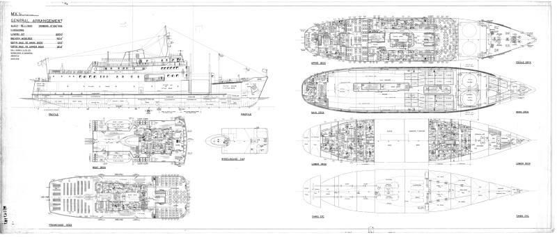 Hebrides (910) - General Arrangement