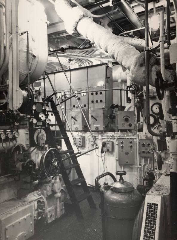 Black and white photograph of the trawler Prince Philip (905)