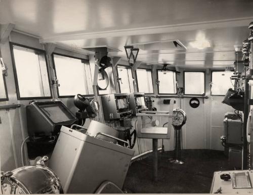 Black and white photograph of the trawler Prince Philip (905)