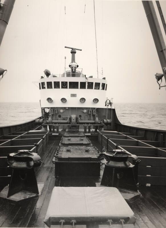 Black and white photograph of the trawler Prince Philip (905)