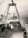 Black and white photograph of the trawler Prince Philip (905)