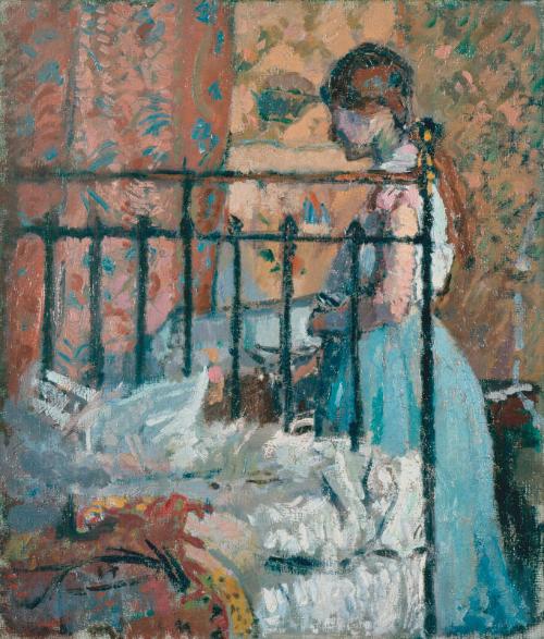 The Blue Petticoat by Spencer Frederick Gore