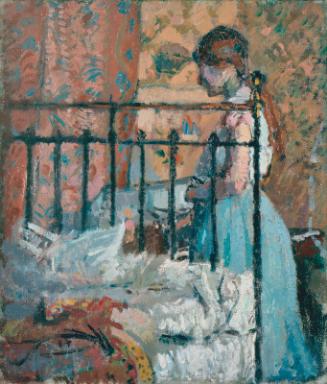 The Blue Petticoat by Spencer Frederick Gore