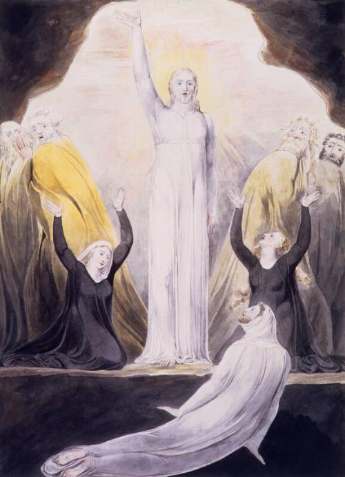 The Raising of Lazarus by William Blake