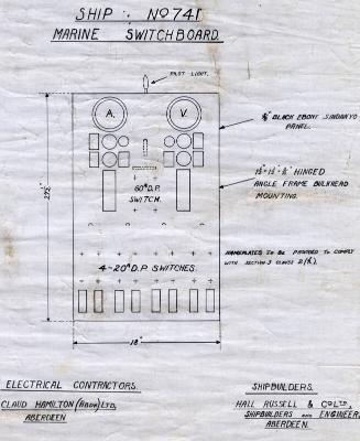 Star Of Orkney (741) - Marine Switchboard