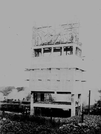 Coaling Plant And Locomotives