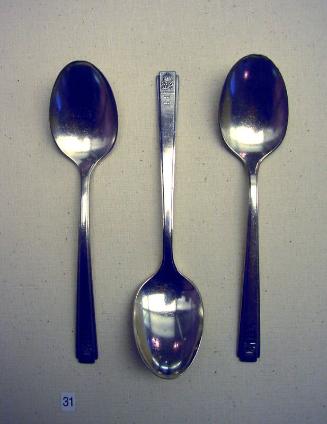 Set of 3 Commemorative Dessert Spoons