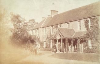 Birnam Hall, from an album compiled by Sir John Everett Millais