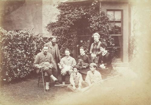 Millais Family Group, from an album compiled by Sir John Everett Millais