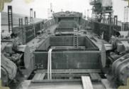 Photograph of the construction of steam Baltic timber carrier 'Binna'