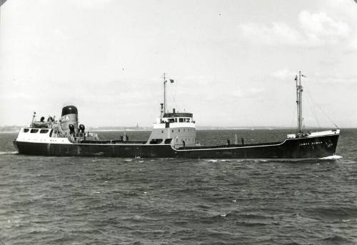 Black & white photograph of collier 'James Rowan'