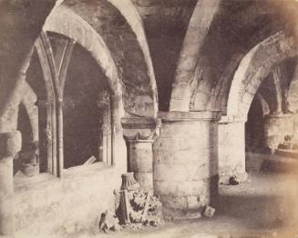 Church Interior, from an album compiled by Sir John Everett Millais