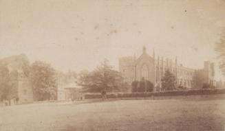 House and Chapel, from an album compiled by Sir John Everett Millais