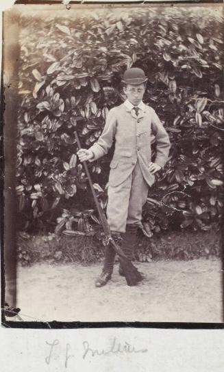 J.G. Millais, J.E. Millais' Youngest Son and Biographer, from an album compiled by Sir John Everett Millais