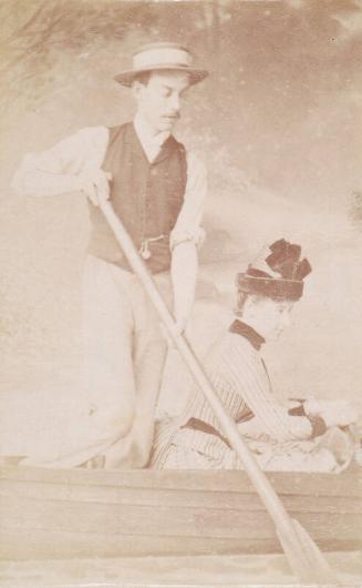 Studio Photograph of Mr Ellis Hope Vere, from an album compiled by Sir John Everett Millais