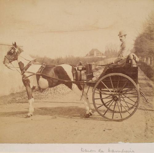 Baron de Dampiere, from an album compiled by Sir John Everett Millais