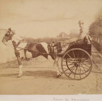 Baron de Dampiere, from an album compiled by Sir John Everett Millais