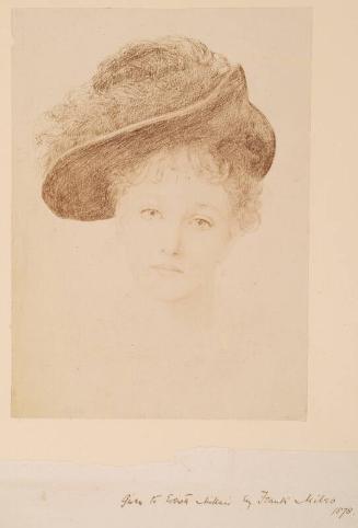 Head of a Girl, from an album compiled by Sir John Everett Millais