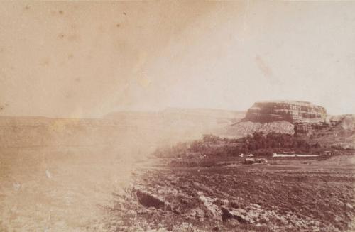 Landscape, South Africa, from an album compiled by Sir John Everett Millais