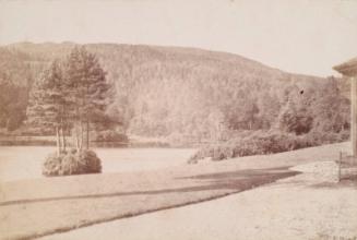 Landscape, from an album compiled by Sir John Everett Millais