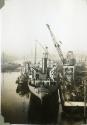 Black and White Photograph in album 'Star VII' and 'Enugu' alongside at Hall Russell's shipyard