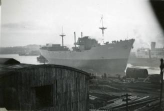 Black and White Photograph in album of 'Vikdal'