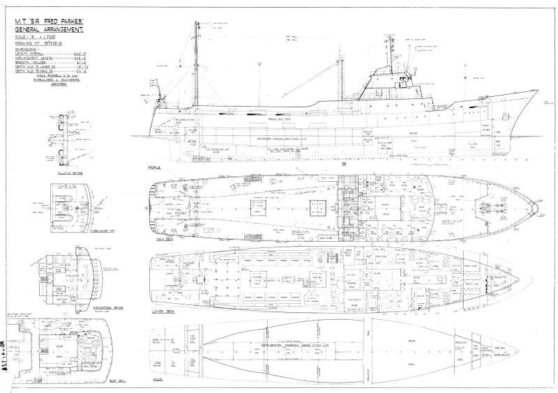Sir Fred Parkes (928) & Lady Parkes (929) - General Arrangement