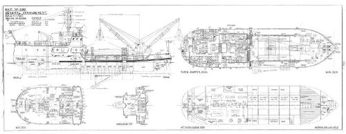 Shearwater (939) General Arrangement Plan