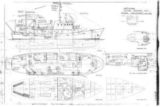 Clupea (940) General Arrangement Rigging Plan