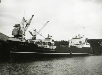 Black and White Photograph in album of 'Adriatic Coast'