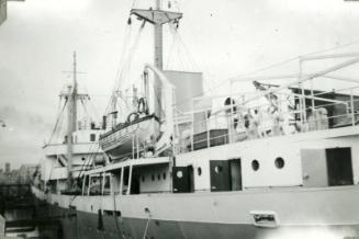 Black and White Photograph in album of 'Borre'