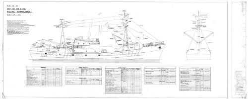 Captain Hardy (278) & Captain Fremantle (281) Rigging Plan
