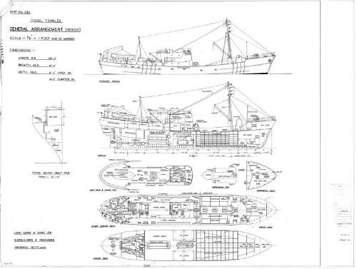 Ben Meidie (285) General Arrangement (design)