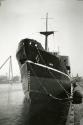 Black and White Photograph in album of cargo vessel 'Hero'