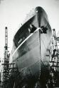 Black and White Photograph in album of cargo vessel 'Hydra'