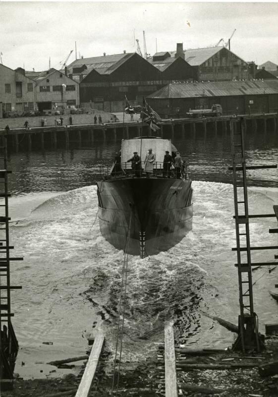 Launch of the trawler Granby Queen