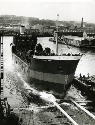 Launch of the tanker Bridgeman