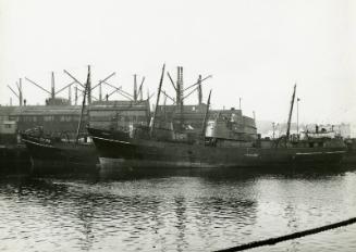 Photograph showing the trawlers Princess Royal and Jacky (Boston Firefly)