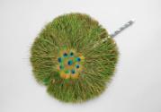 Peacock Feather Fan